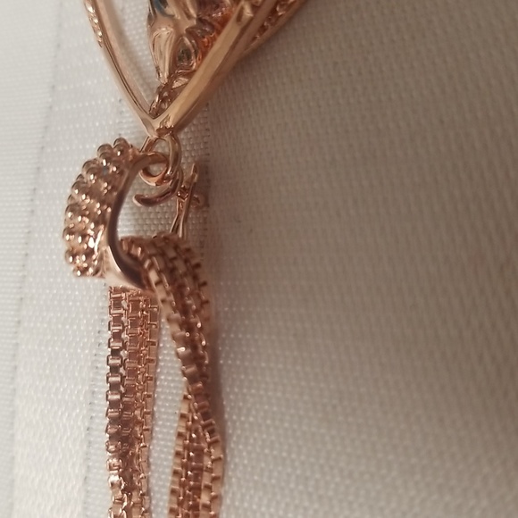 💥 COPPER JEWELRY SUITE💥, Necklace, Earrings, Bracelet NWOT   J#5 - Picture 5 of 6